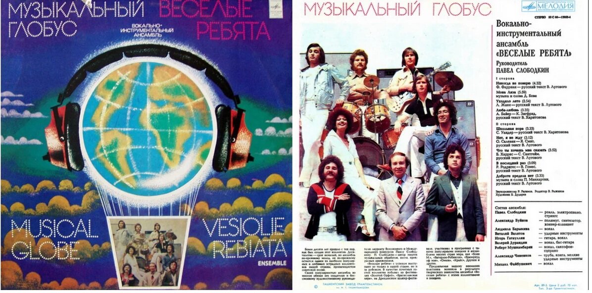 Ребята музыка. Музыкальный Глобус Веселые ребята 1979. ВИА Веселые ребята музыкальный Глобус. Пластинка музыкальный Глобус Веселые ребята. Ансамбль Веселые ребята пластинка 1986.