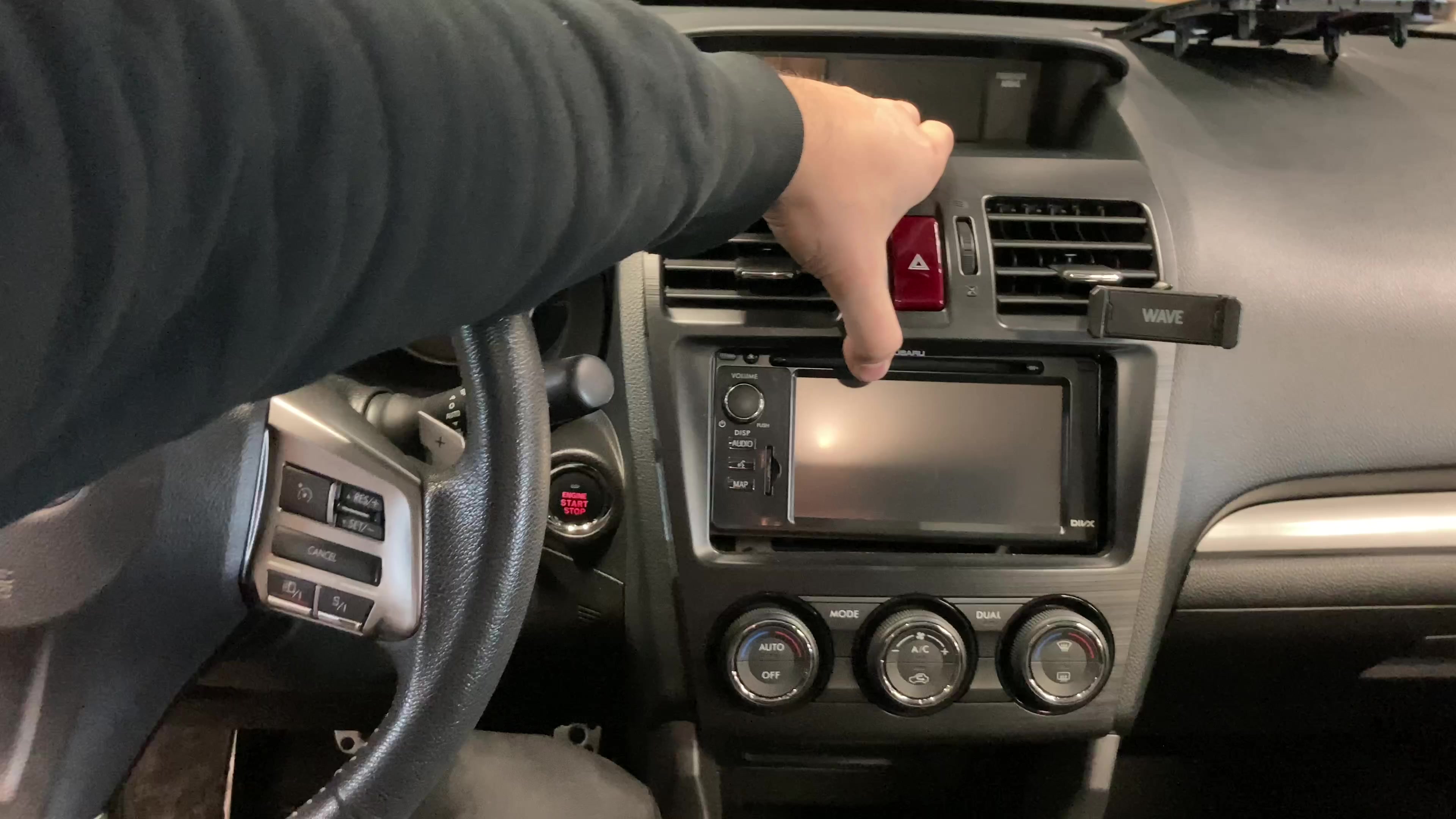 Как снять магнитолу на форестере Замена магнитолы Subaru SG Subaru Forester (SG), 2,5 л, 2007 года автозвук DRI