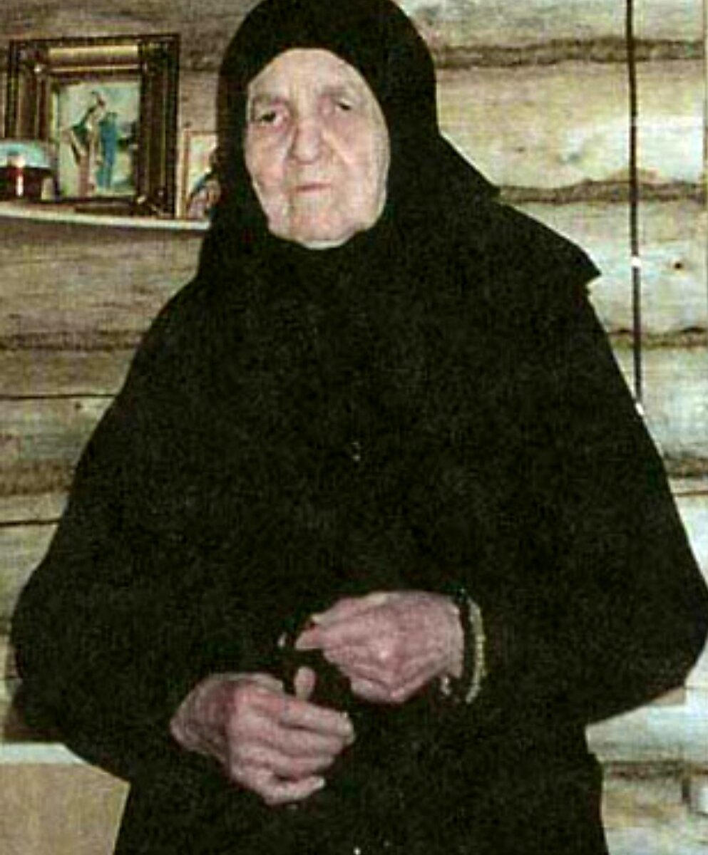 Старица. Матушка Сепфора (1896-1997). В миру Дарья Николаевна Шнякина (Сенякина). Фото из открытых источников