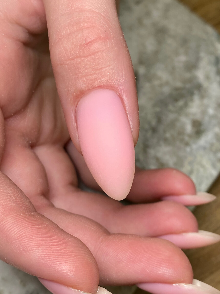 Отремонтированный ноготок 