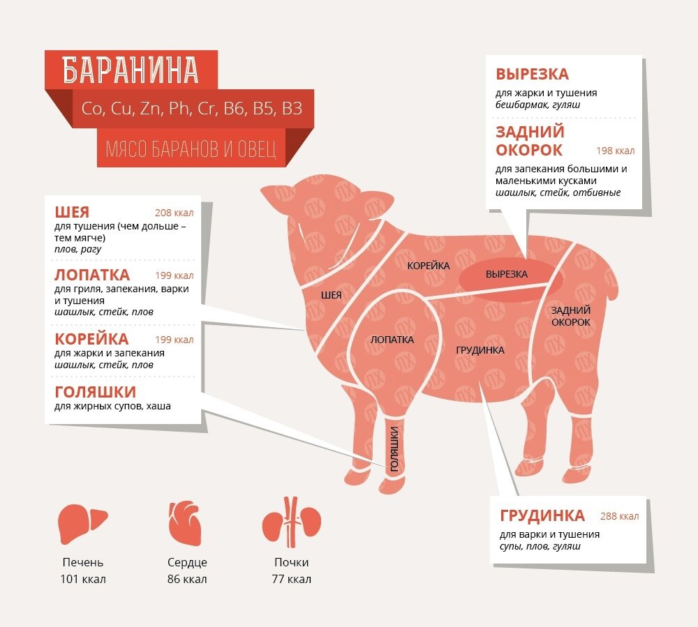 Мясо карта что это