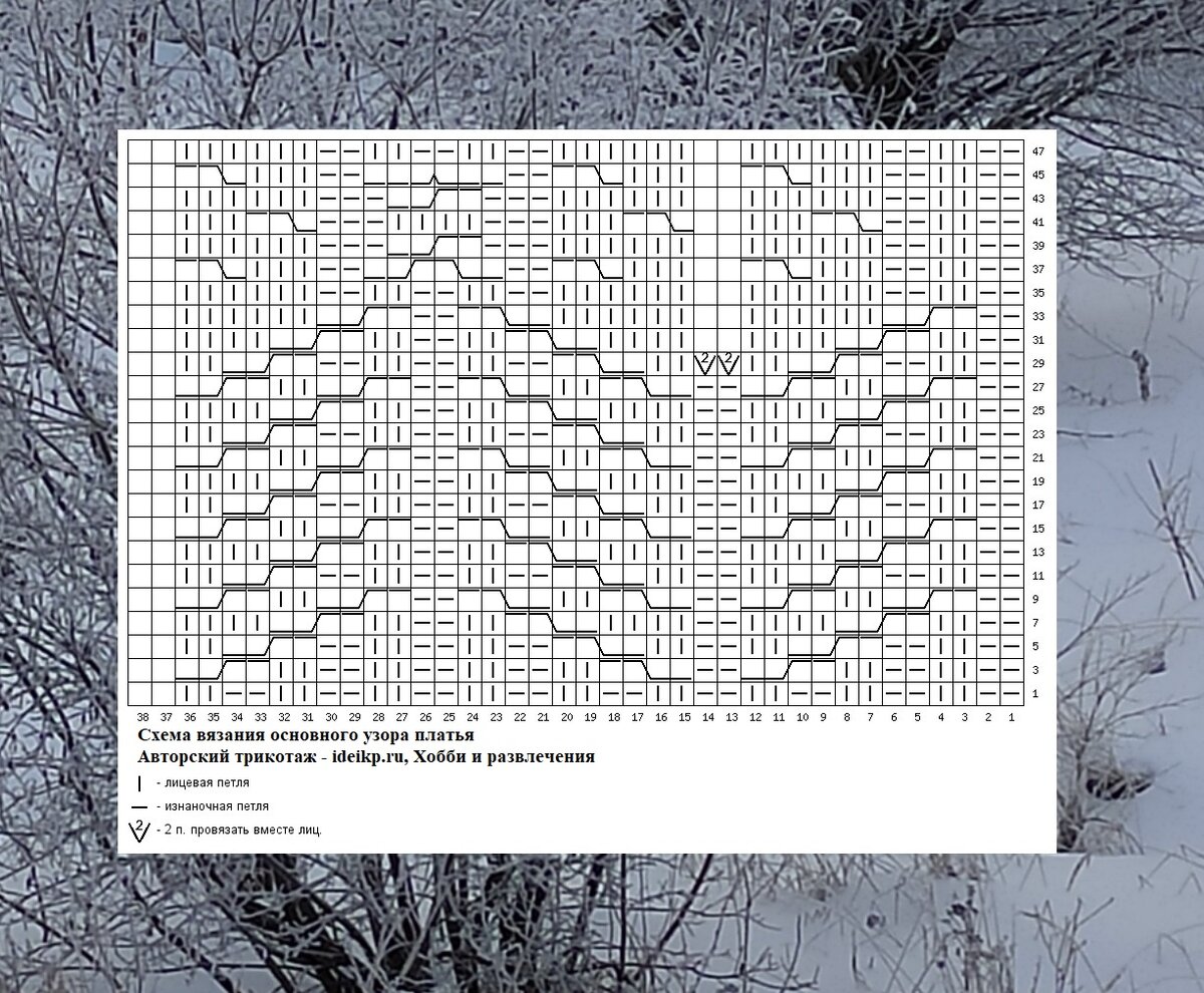 Свитер бодрова схема