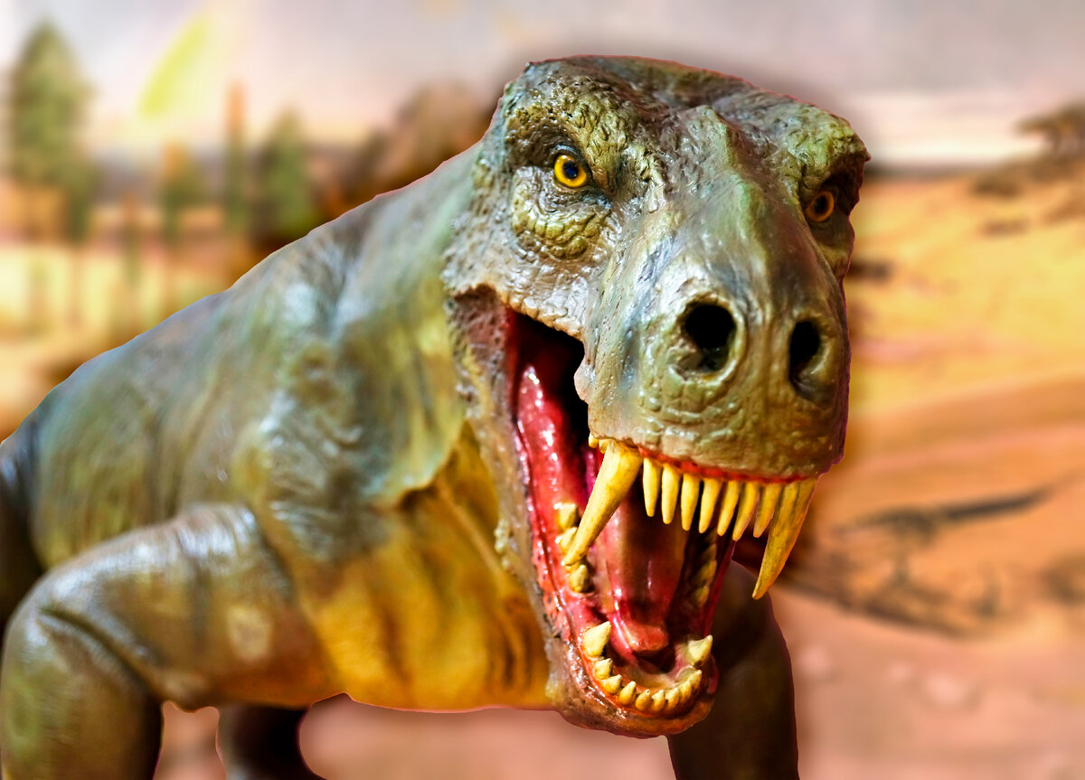 Горгонопс. Саблезубый звероящер. Вымершее животное. Факты о животных