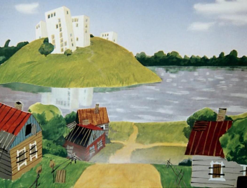 Деревня Простоквашино мультфильм