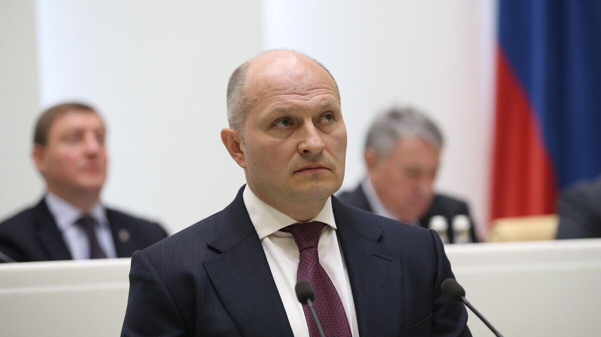    Александр Куренков выступает на заседании Совета Федерации РФ© РИА Новости / Совет Федерации РФ