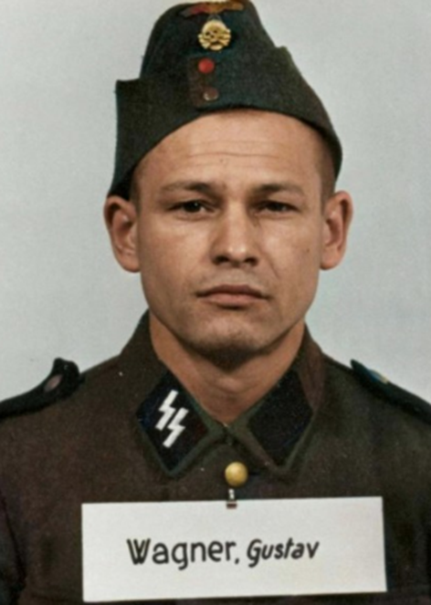 Молодой член "Мертвой головы" Густав Вагнер