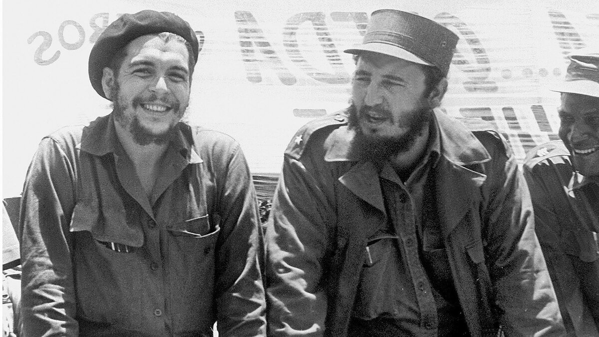 Эрнесто че Гевара и Фидель Кастро