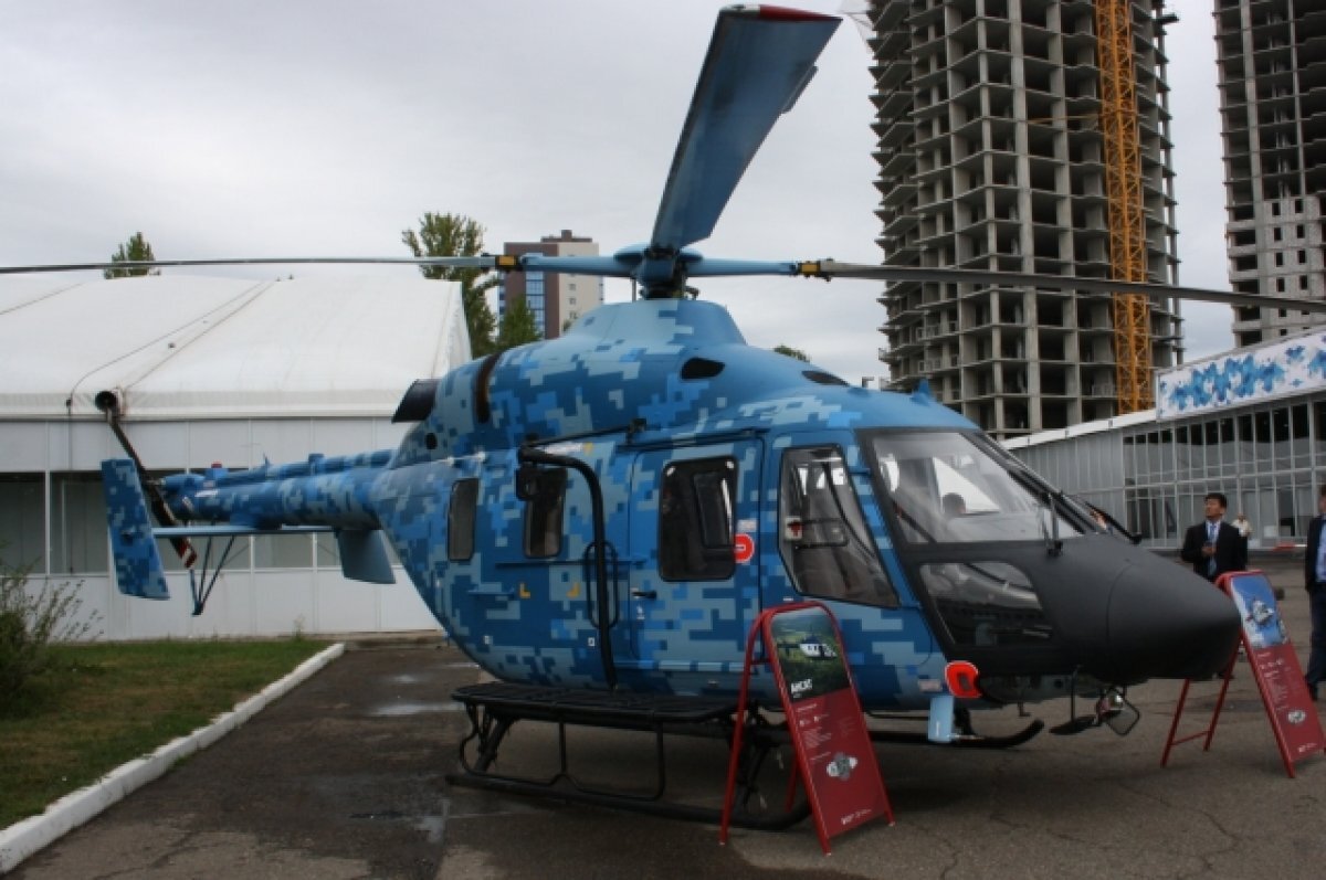    Казанский вертолёт «Ансат» получил кибер-пилота и зимнюю «шубу»