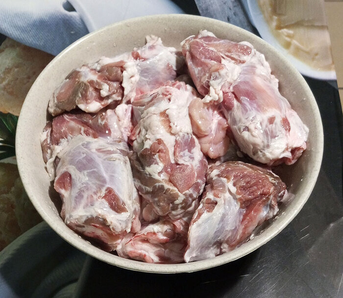 Свиные калтыки в духовке