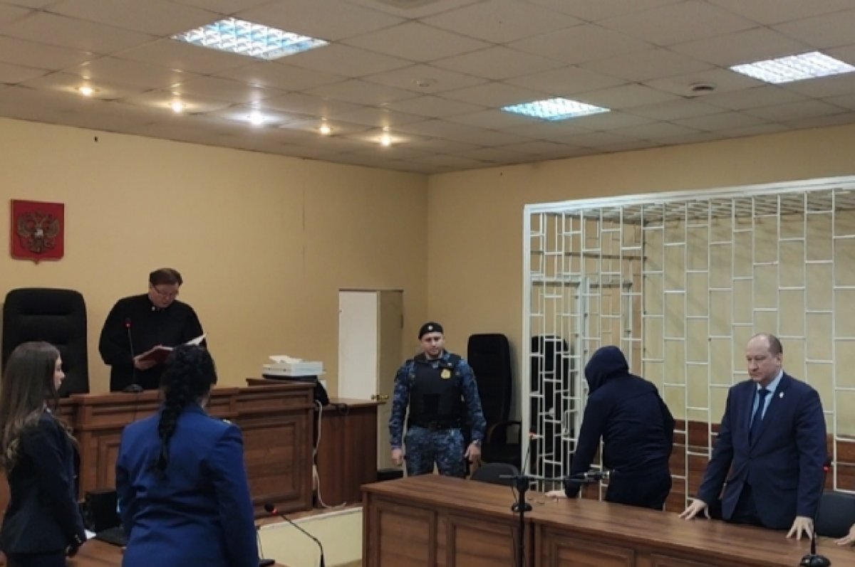    Константин Найбауэр на оглашении приговора.