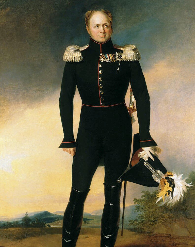 Александр I. Худ. Д. Доу, 1826 г. Александр, как известно, был одним из руководителей Венского конгресса, в результате которого был установлен новый европейский порядок.