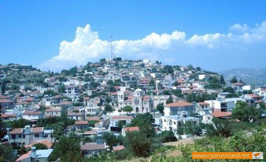 Панорама деревни Пахна. Фото: cyprusisland.net
