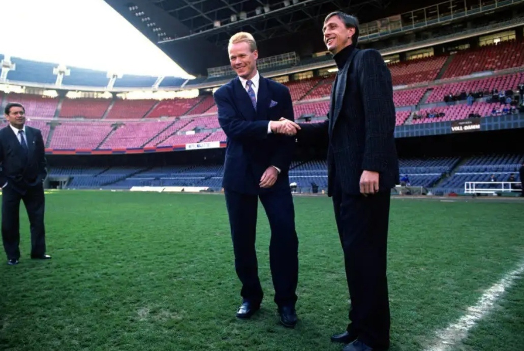 Рональд Куман и Йохан Круифф