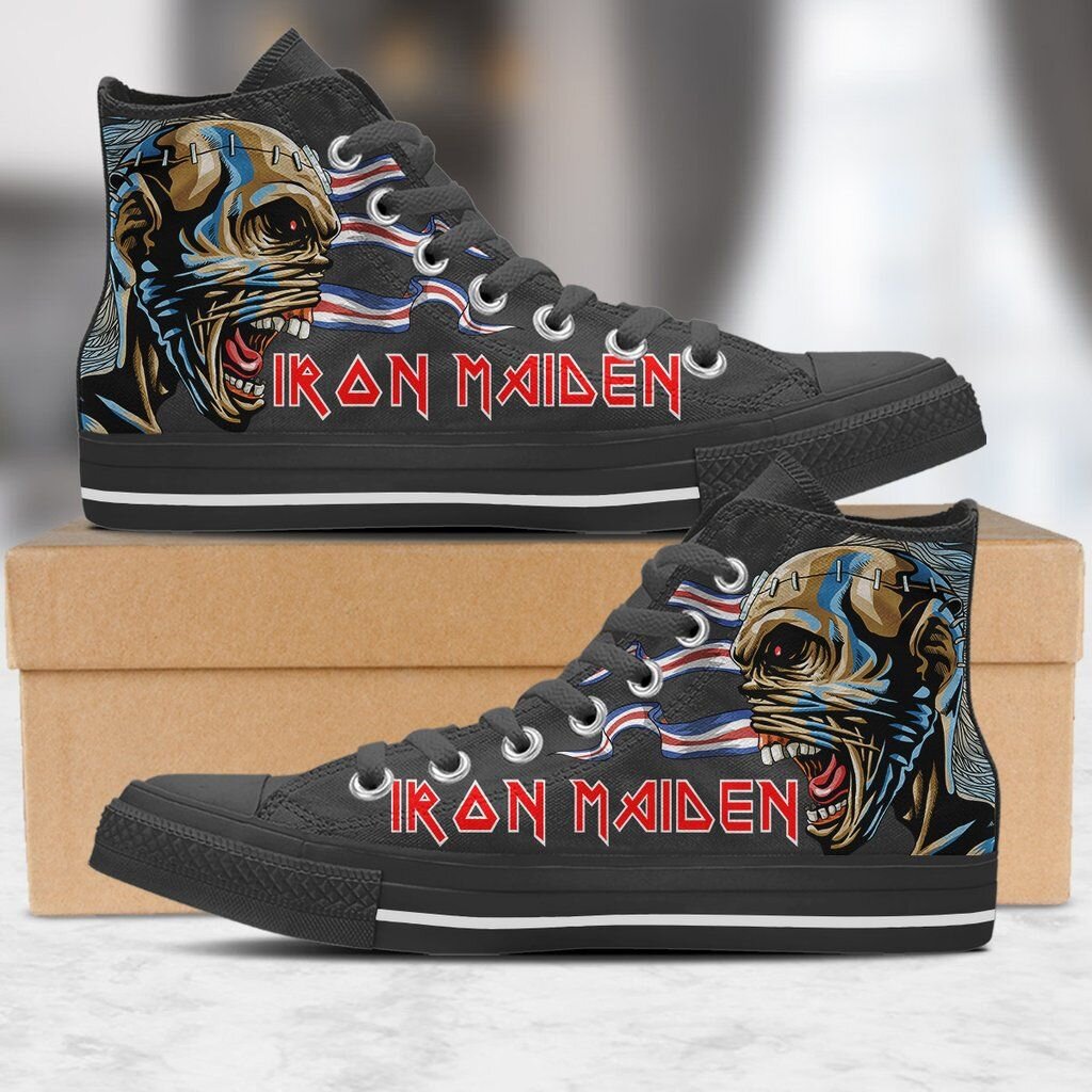 Iron maiden converse all on sale star