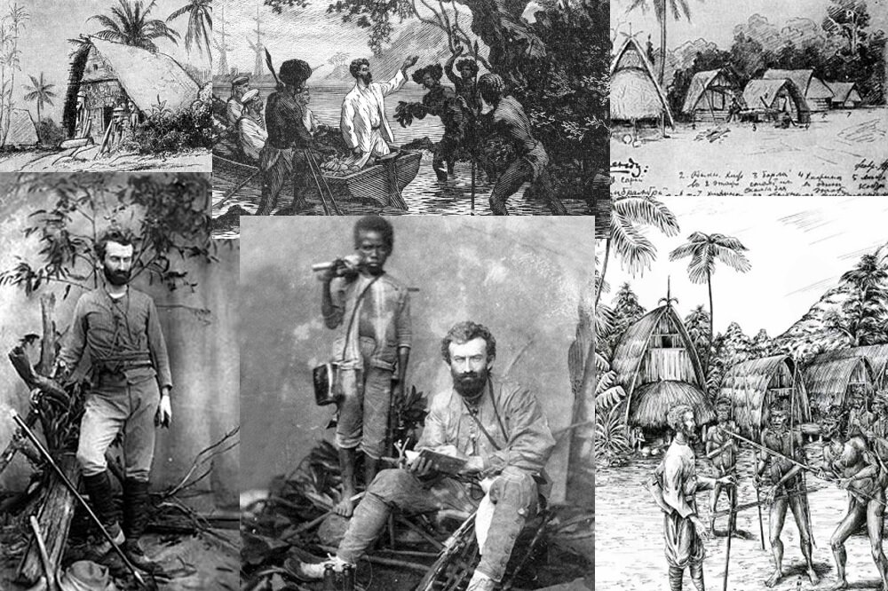 Рисунки миклухо маклая аборигенов новой гвинеи