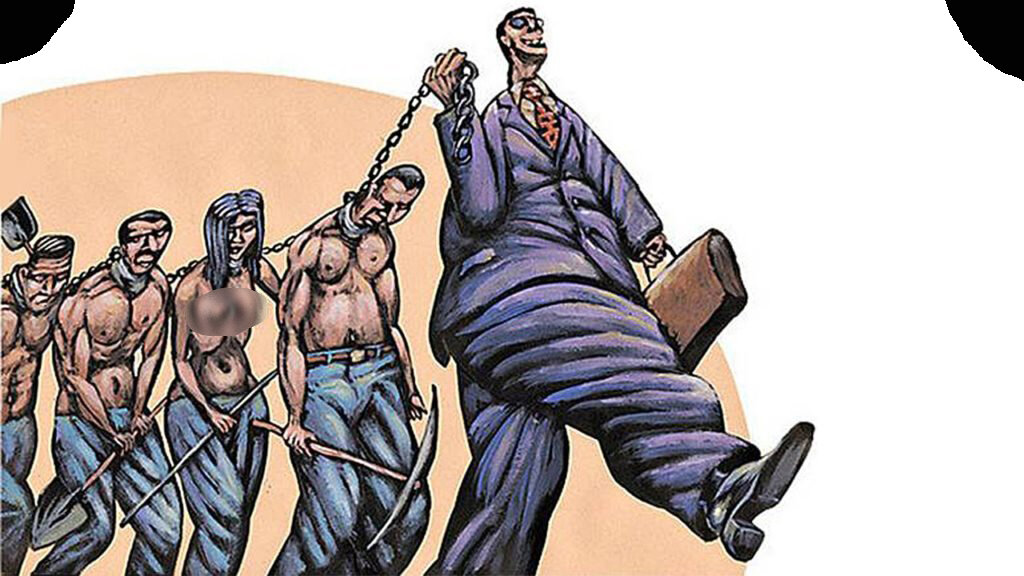 Рабы даже не помышляют о свободе. Российские реалии.