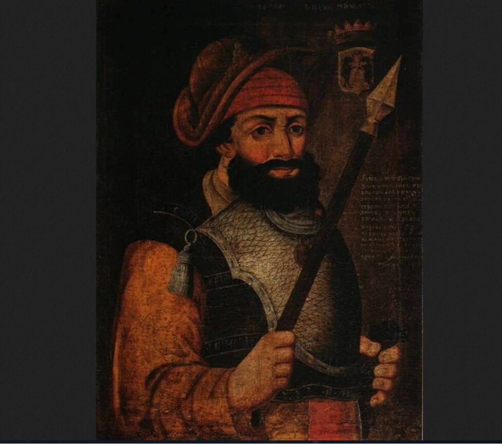 Неизвестный художник. "Ермак Тимофеевич". XVIII в.