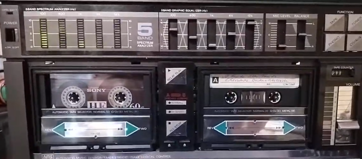 Магнитола Sony CFS-WV900. Последний топ от Sony и конкурент Sharp WF ...