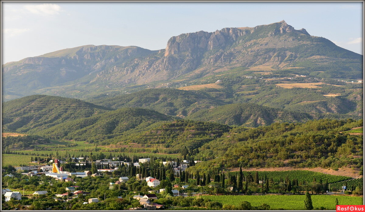 Алушта горы море