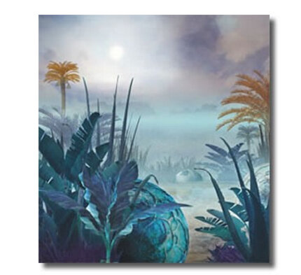 Так может выглядеть мир растений на планете вблизи звезды F-класса.