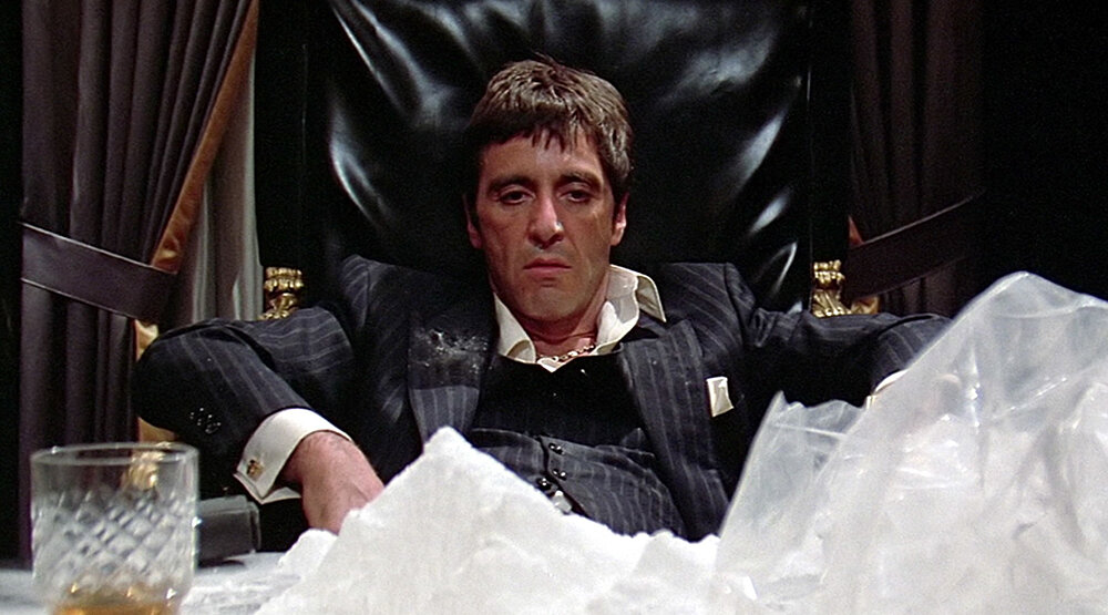 Кадр из фильма "Лицо со шрамом"