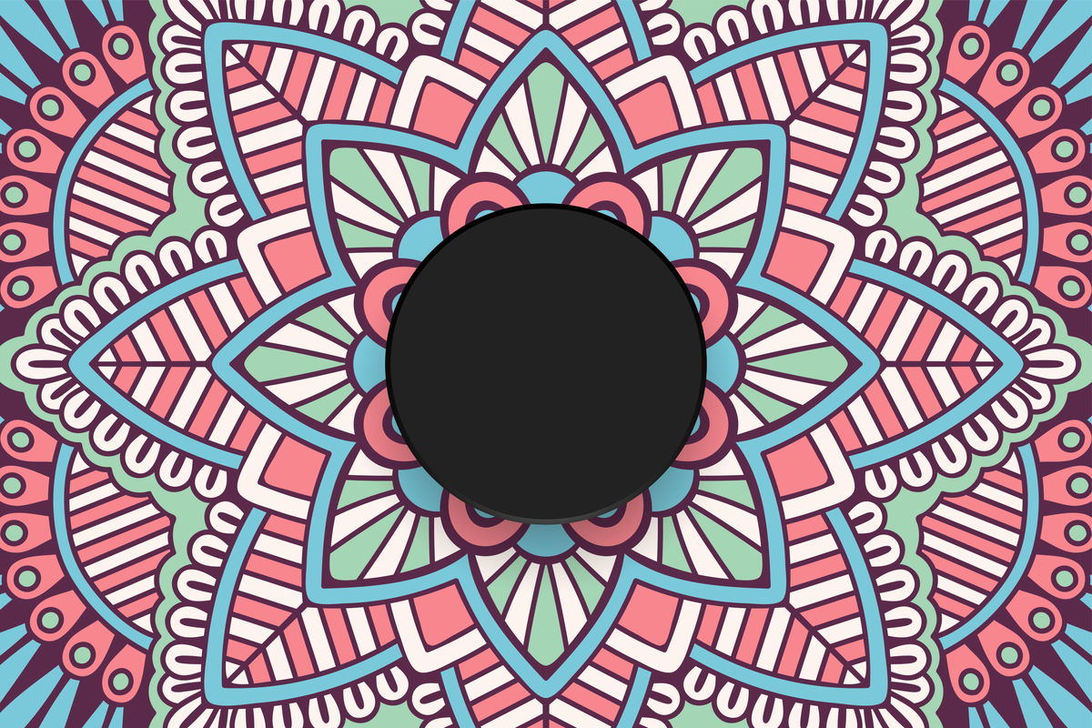 Создавая мандалу вы с каждым новом рисунком все больше узнаете себя и исцеляетесь