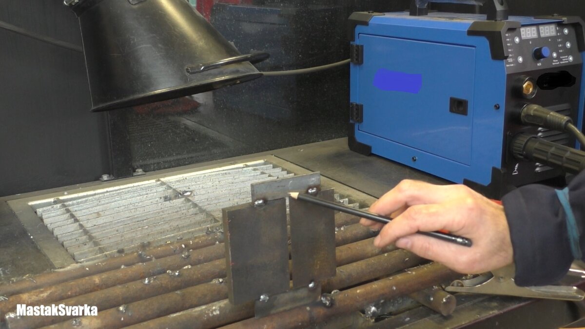 Сварка начинается с обратной стороны