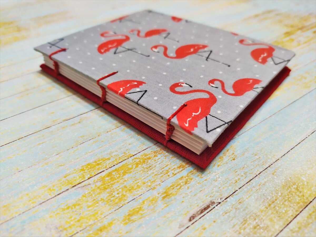 Открытый коптский переплёт