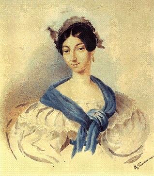 Сестра Пушкина Ольга