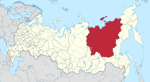 Местоположение Якутии