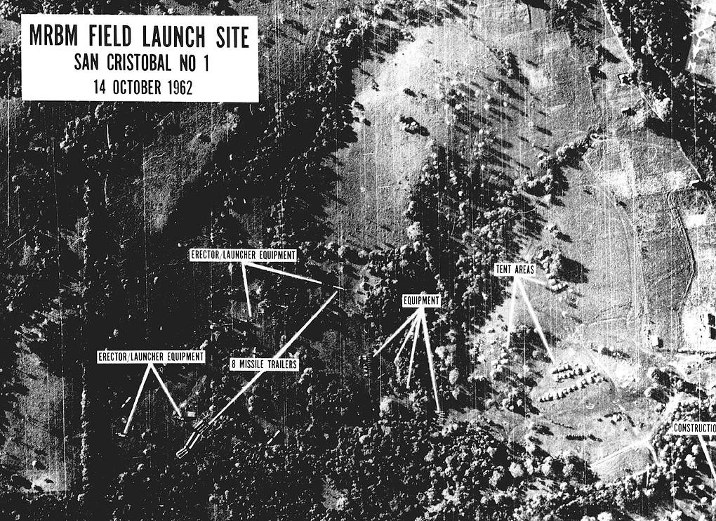 строительства ракетных установок на Кубе, 1962 год 