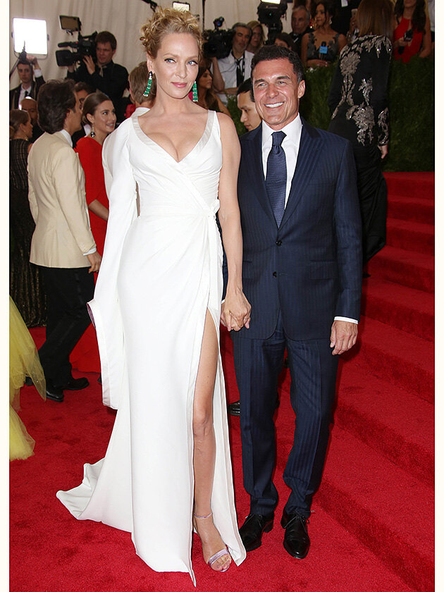 Ума Турман и Андре Балаш