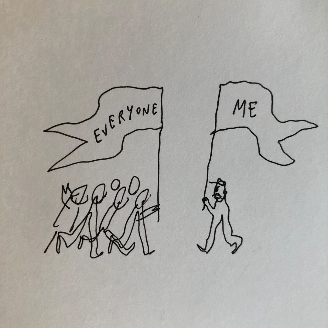 Пример рисунка в стилистике "low art". Автор: lianafinck. Взято из открытых источников.