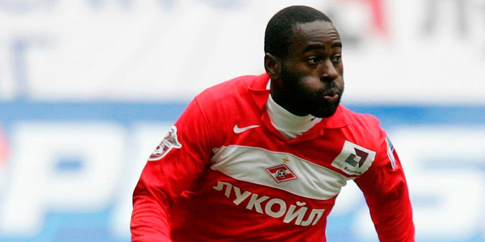Квинси Овусу-Абейе в бытность игроком Спартака.