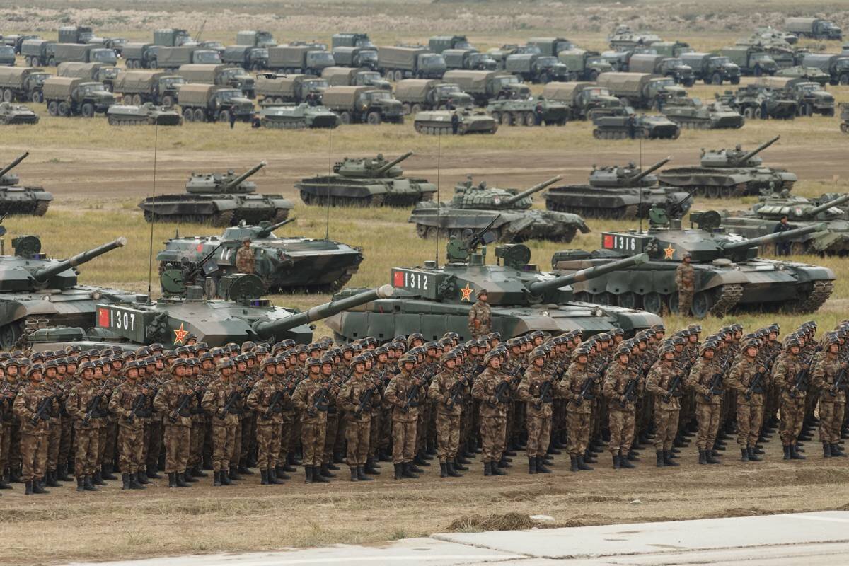 армия Китая.