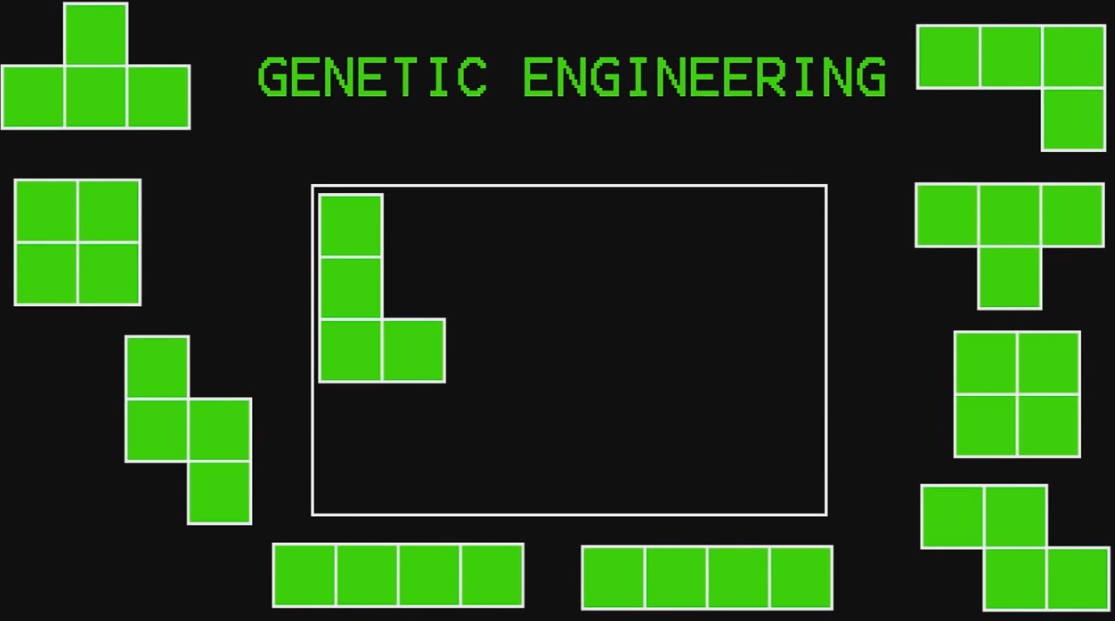 Первоначальное название того, что позже стало Тетрисом, было Genetic Engineering