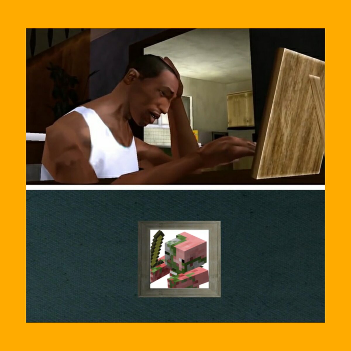 А вы скучаете по старой текстуре свинозомби