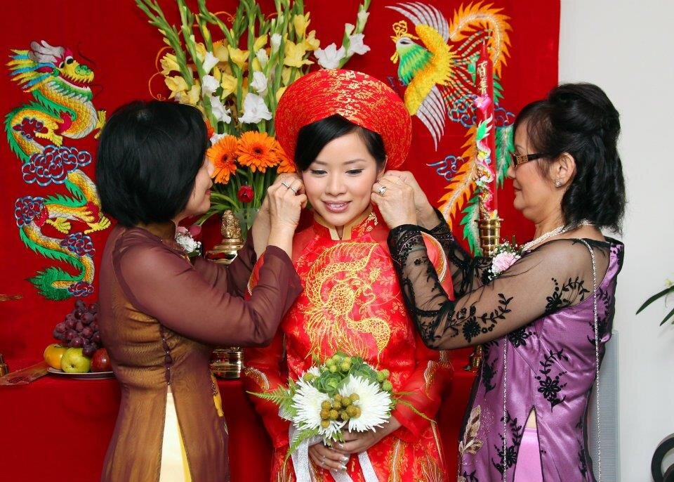 Подготовка невесты.