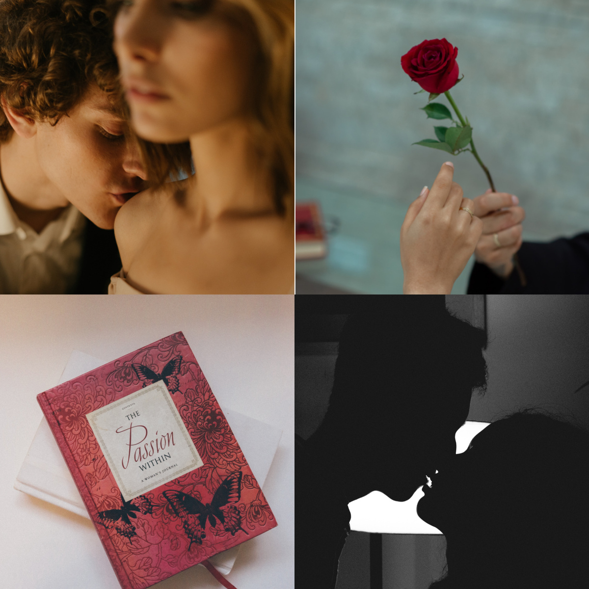 «……………Он крепко ее обнял, руки его сомкнулись на ее ягодицах, и она подалась к нему всем телом… Ее ладони оказались на его груди, она силилась вздохнуть — и не могла… Он улыбался, глядя прямо в ее голубые глаза, и теплая волна захлестнула Зою. Ноги ее подкосились. Подхватив ее на руки, он перенес ее на ложе. Встав на колени подле нее, он медленно проговорил, не сводя с нее глаз:
— Один грубиян уничтожил твою девственность. Другой, подобный ему, изнасиловал тебя. Но сердцем и душою ты все еще девственна, дорогая. Сегодня ночью я буду любить тебя так, словно никто еще не касался тебя…
Губы его коснулись ее губ с такой нежностью, на которую она считала мужчин неспособными… Сердце ее, казалось, вот-вот выскочит из груди. И словами, и действиями он потряс ее. Когда он лег подле нее на матрац, подавшийся под тяжестью его тела, одно лишь прикосновение его обнаженного тела лишило ее рассудка. Он взял ее трепещущую руку, она ждала, что будет дальше… Слова его звучали в ее ушах. Да, сущая правда! Но как он узнал об этом? Как умудрился он ощутить ее боль, боль, которую она сама от себя таила, в которой стыдилась себе признаться? Выказать слабость — значит позволить другим взять над собою верх, с горечью думала она.
Он поднес ее руку к губам и прильнул к ладони нежным поцелуем, который словно обжег Зою. Потом стал по очереди целовать дрожащие пальчики.
Медленно и чуть осмелев, она принялась ощупывать его твердые, но вместе с тем удивительно нежные и податливые губы. Но когда он стал, играя, покусывать ее пальцы, она отдернула руку, изумившись.
Рассмеявшись, он лег на бок лицом к девушке:
— Это хорошо, что ты любопытна, дорогая. Впрочем, такою и должна быть девственница. Так она и начинает учиться дарить и испытывать наслаждение…
Губы его вновь коснулись ее губ, и этот поцелуй был так же нежен, как и первый…….»   
     Очередной крик петуха ее разбудил. Прекрасный сон таял в уходящей ночи, растворяясь в утреннем тумане. Зоя поднялась с мягкой перины, шаркающей походкой прошла через одну комнату, мимо своей маленькой кухни, сразу переходящей в прихожую, даже не взглянув на себя в зеркало, она шла к той двери где лежали ее сокровища. Приоткрыв узкую дверь в узкую маленькую комнатку где стоял прямоугольный стол, а на нем прикрыв, белоснежной скатертью, стопками были уложены книги, их было не очень много, но все такие красочные, яркие и такие любимые. Она подошла, бережно сложив скатерть, погладив несколько книг сморщенной, белой-белой рукой взяла самую первую сверху книгу, посмотрев на обложку и прижав книгу к груди, закатила глаза и тяжело вздохнула. На книге была изображена красивая пара охваченная страстью и все остальные книги в таком же стиле и с названиями: «Моя любовь», «Ты мой один такой», «Раба страсти», «Страстная любовь» и т.д.
              Жизнь пролетела как стрела в синем небе, сколько было пережито, сколько слез пролито …, а, как и столько еще хочется жить и любить! Ах… Она с лаской в глазах положила книгу на место, накрыв снова скатертью вышла из комнаты. Подошла к своей двухкомфорочной плите стоящей на столе и достала из-под нее ключ, аккуратно закрыла дверь в комнату, где она оберегая от посторонних взглядов и недовольных разговоров прятала мало кому известное увлечение читать романы про любовь, это была ее другая жизнь, другая реальность.
        Зоя подошла к зеркалу, висевшему в прихожей-кухне на стене и стала собирать свои длинные, густые, но уже очень уставшие, седые волосы. Посмотрев со слезой в зеркало, на уже выцветшие некогда голубые глаза, на сморщенное временем лицо и все ниже опускающею спину к земле, она попыталась все таки распрямить плечи , но под тяжестью лет это ей снова не удалось, да: "Где ж мои 17 лет???? Снова подумала она, но в зеркало смотрела восьмидесяти пятилетняя бабушка, смахнув слезу, она пошла одеваться, надо было помочь своей любимой дочери, которая у нее осталась одна из 7-ми ее детей, остальные шесть уже давно покоились на кладбище, вместе с дорогим мужем. 
А так хотелось любить, недолюбила, хотелось дарить и испытывать наслаждение…, не успела, не смогла, не научили, нельзя было быть сильно любящей, нельзя было дарить наслаждение и страсть. Муж был чаще всего холоден и очень сдержан, чаще неразговорчив и такой недоступный. 
  Она вышла во двор, вздохнула свежий воздух, с моря дул приятный ветерок, рассветало: «Эх, сейчас бы с разбегу и в утреннее море…..» Но взяв ведро с зерном переваливаясь с боку на бок, пошаркала кормить курочек.
               Время очень быстротечно!!! Оно бежит с неумолимой силой, не упускайте его, ЛЮБИТЕ И БУДЬТЕ ЛЮБИМЫ!!! Обнимайтесь, целуйтесь, ухаживайте друг за другом, прикасайтесь друг к другу, не упускайте этого момента. Живите счастьем друг друга!!! 
