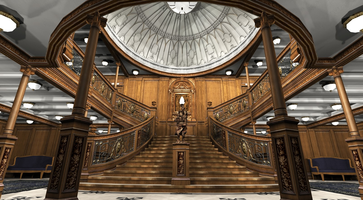 парадная лестница британика. титаник 2 корабль внутри. титаник интерьеры корабля. Voyager of the seas каюта с балконом. титаник 2 корабль внутри.