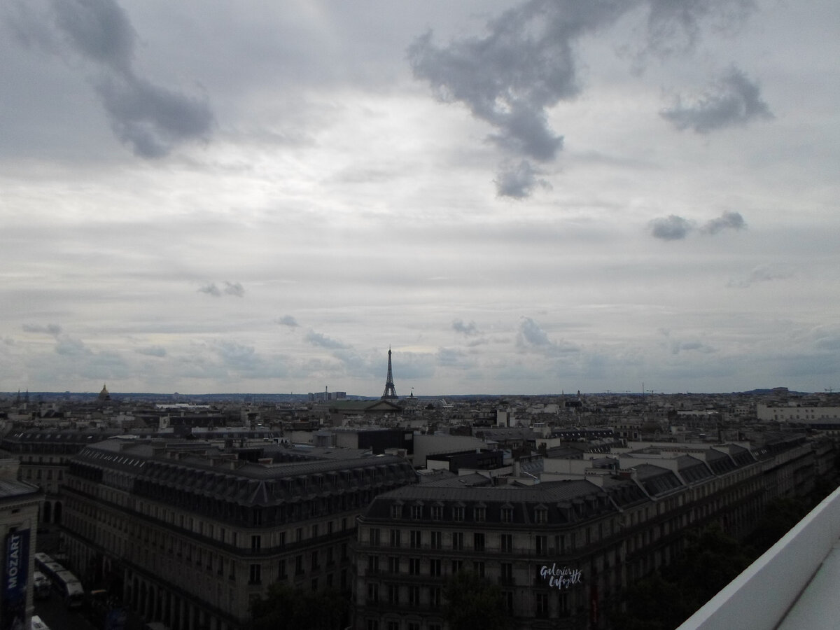 Париж с высоты. Османновские дома