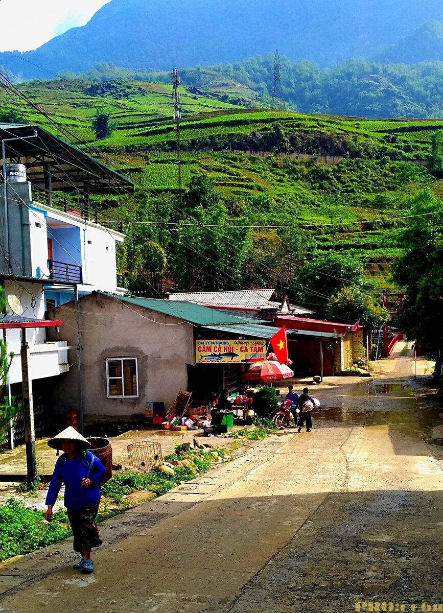Деревня Та Ван. Фото автора.