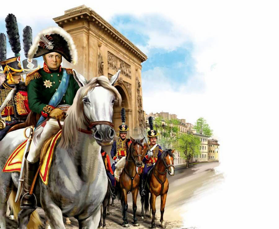 Царь победивший наполеона. Александр 1 в Париже 1814. Александр 1 въезжает в Париж. Александр 1 война 1812. Взятие Парижа 1814