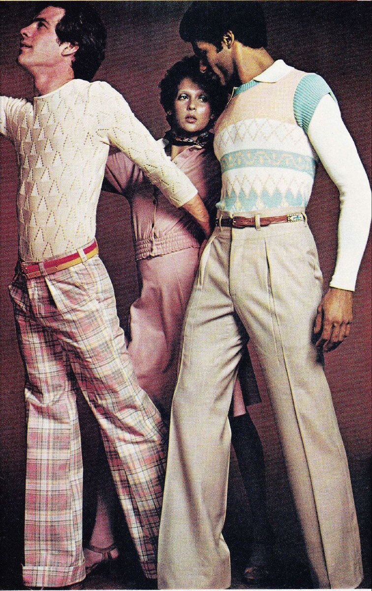 Мужская мода 1970-е