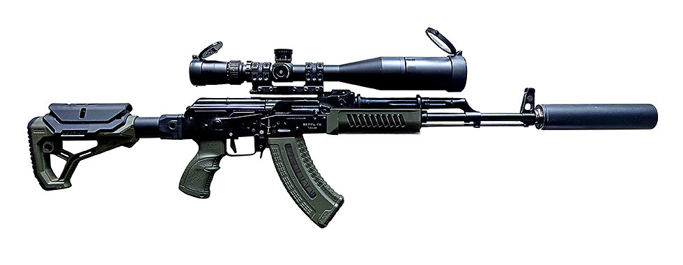 ВПО-136 на базе АКМ 1971 года выпуска, с помощью которого мы и проверим данную легенду