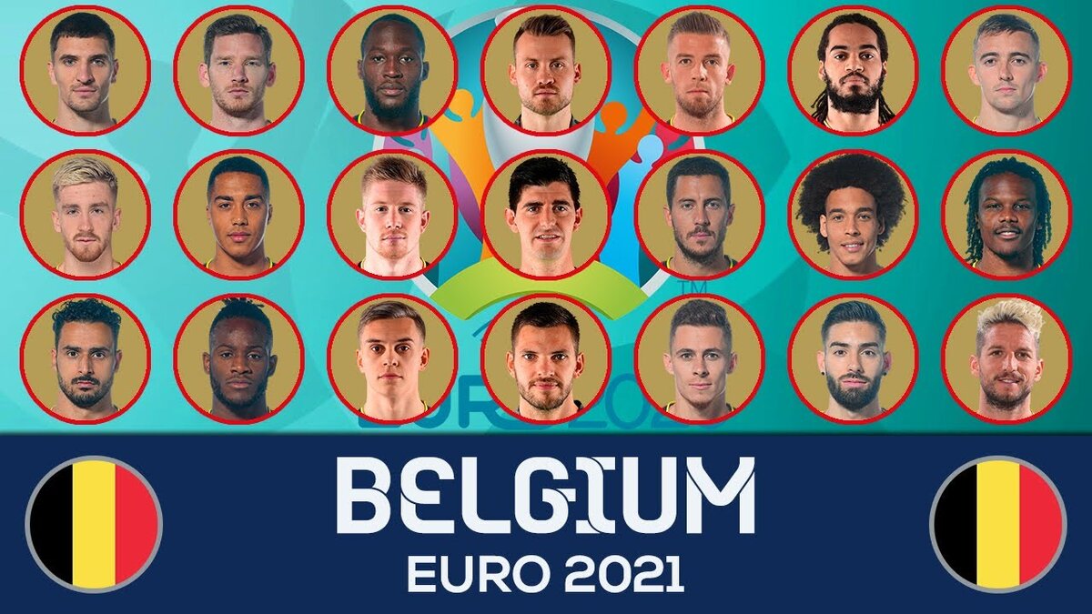 Belgium squad euro 2024