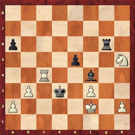 Ход черных. Мат в 2 хода.