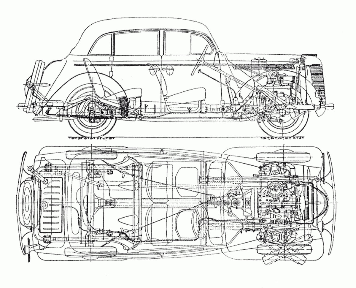 Самый немецкий из советских автомобилей, его выбрал лично Сталин. Запчасти  на этот автомобиль можно было выкопать из земли | Миклухо Макфлай  исторический клуб | Дзен