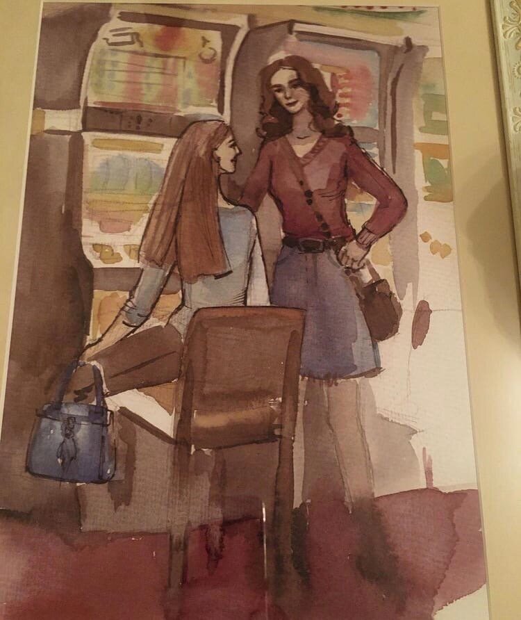 Неразлучные подруги Рита и Кристина