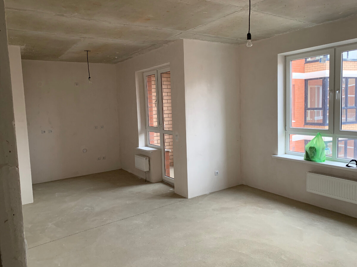 Квартира "До" ремонта - листай вправо